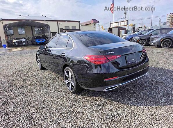W1KAF4HB0SR241898 2025 MERCEDES-BENZ C Black Trasero izquierdo
