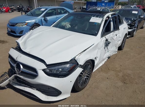 W1KAF4HB1RR229995 2024 MERCEDES-BENZ C-CLASS White Vista tres cuartos delantera izquierda