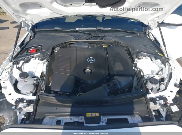 W1KAF4HB1SR255244 2025 MERCEDES-BENZ C-CLASS White უკანა ხედი