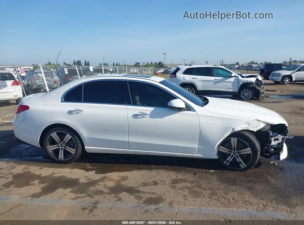 W1KAF4HB1SR255244 2025 MERCEDES-BENZ C-CLASS White უკანა სალონის ხედი