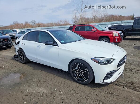 W1KAF4HB2NR018217 2022 MERCEDES-BENZ C White წინა მარჯვენა