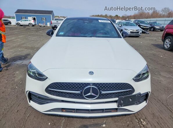 W1KAF4HB2NR018217 2022 MERCEDES-BENZ C White წინა ხედი