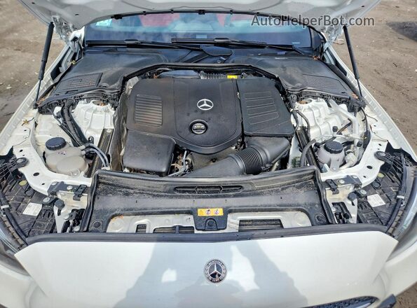 W1KAF4HB2NR018217 2022 MERCEDES-BENZ C White უკანა სალონის ხედი