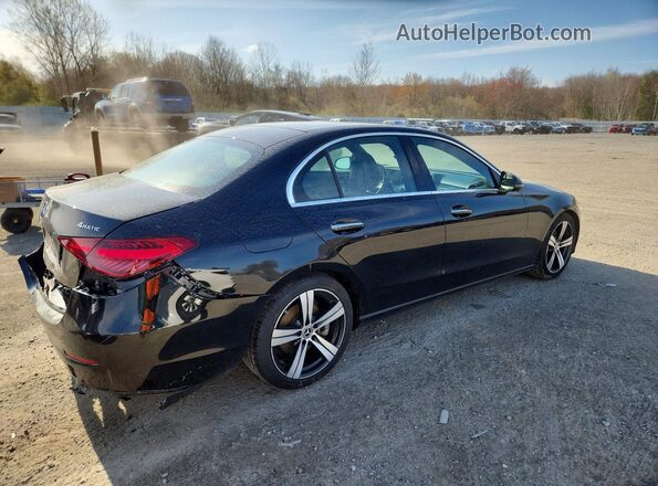 W1KAF4HB2NR035776 2022 MERCEDES-BENZ C Black Rear right