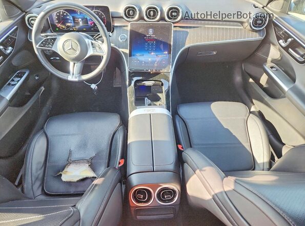 W1KAF4HB2NR035776 2022 MERCEDES-BENZ C Black Dashboard view