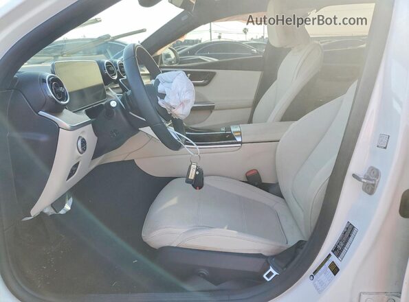 W1KAF4HB2SR270089 2025 MERCEDES-BENZ C White 