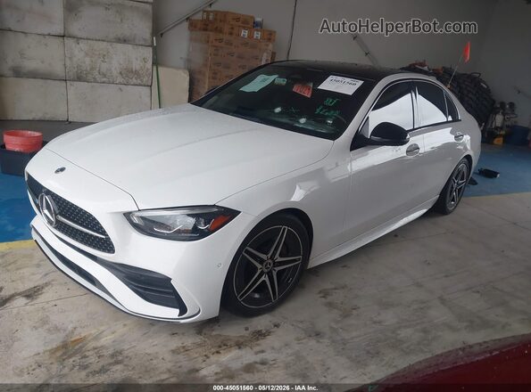 W1KAF4HB3NR050884 2022 MERCEDES-BENZ C-CLASS White Front left