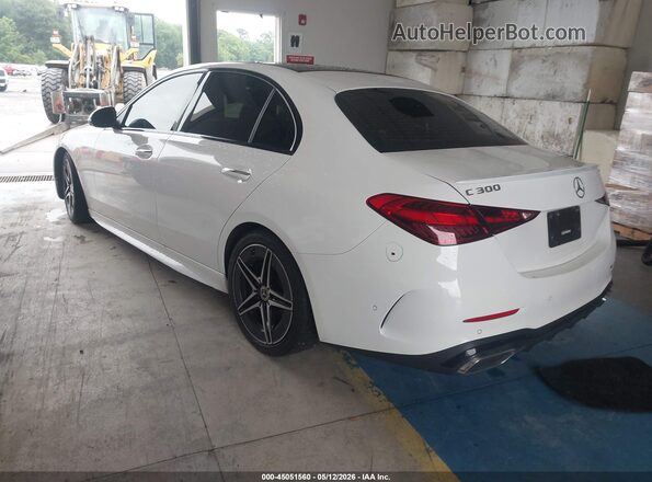 W1KAF4HB3NR050884 2022 MERCEDES-BENZ C-CLASS White Rear left