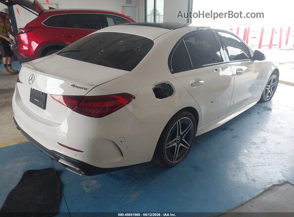 W1KAF4HB3NR050884 2022 MERCEDES-BENZ C-CLASS White Rear right