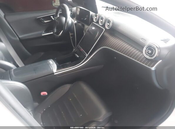 W1KAF4HB3NR050884 2022 MERCEDES-BENZ C-CLASS White Front interior view