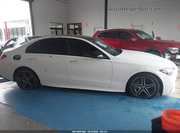 W1KAF4HB3NR050884 2022 MERCEDES-BENZ C-CLASS White Rear interior view