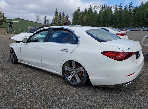 W1KAF4HB3SR286334 2025 MERCEDES-BENZ C White Rear left