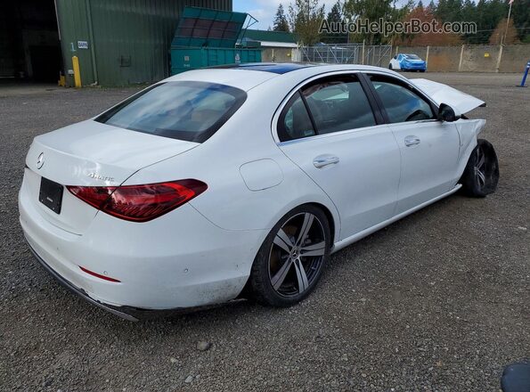 W1KAF4HB3SR286334 2025 MERCEDES-BENZ C White Rear right