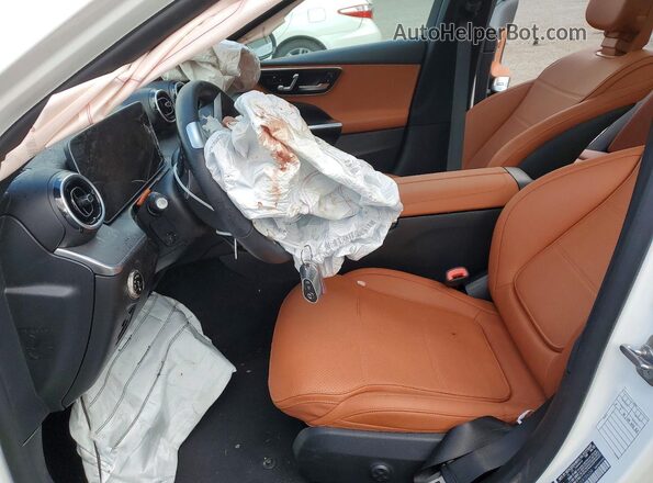 W1KAF4HB3SR286334 2025 MERCEDES-BENZ C White Front interior view