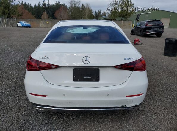 W1KAF4HB3SR286334 2025 MERCEDES-BENZ C White 