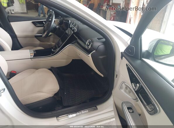 W1KAF4HB4PR092225 2023 MERCEDES-BENZ C-CLASS White Սալոնի դիմացի տեսք