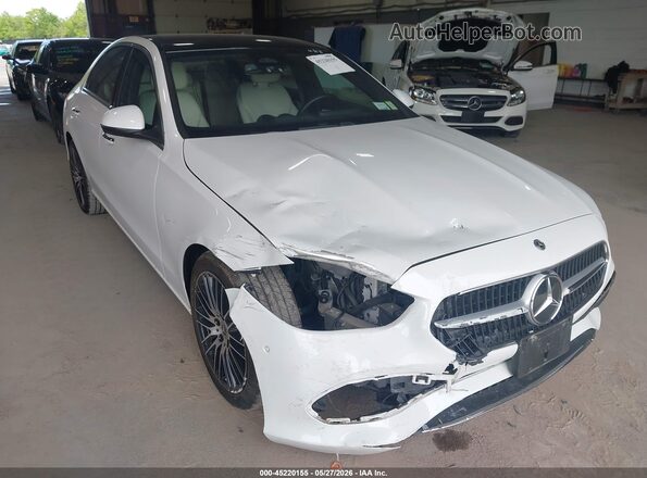 W1KAF4HB4PR092225 2023 MERCEDES-BENZ C-CLASS White Դիմացի տեսք