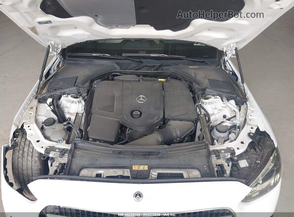 W1KAF4HB4PR092225 2023 MERCEDES-BENZ C-CLASS White Հետևի տեսք