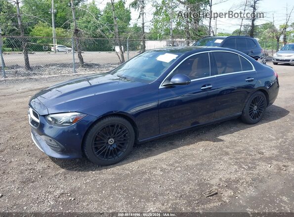W1KAF4HB5NR063815 2022 MERCEDES-BENZ C-CLASS Blue Vista tres cuartos delantera izquierda