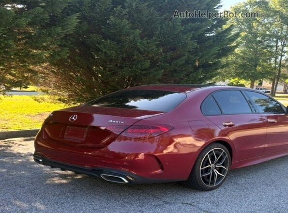 W1KAF4HB5RR185614 2024 MERCEDES-BENZ C-CLASS Бордовый 