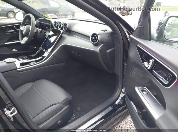 W1KAF4HB5SR287971 2025 MERCEDES-BENZ C-CLASS Black წინა სალონის ხედი