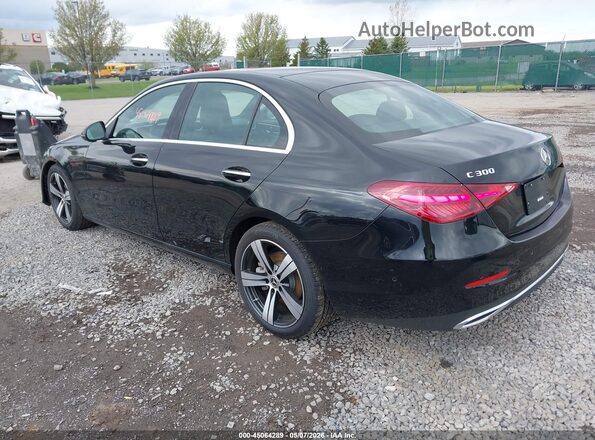 W1KAF4HB5SR287971 2025 MERCEDES-BENZ C-CLASS Black უკანა მარცხენა