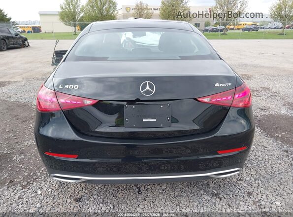 W1KAF4HB5SR287971 2025 MERCEDES-BENZ C-CLASS Black 