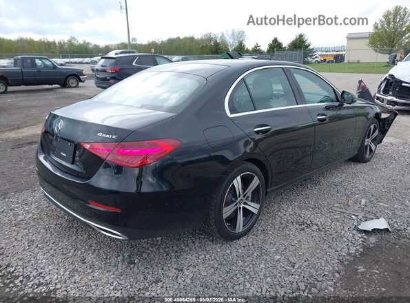 W1KAF4HB5SR287971 2025 MERCEDES-BENZ C-CLASS Black უკანა მარჯვენა
