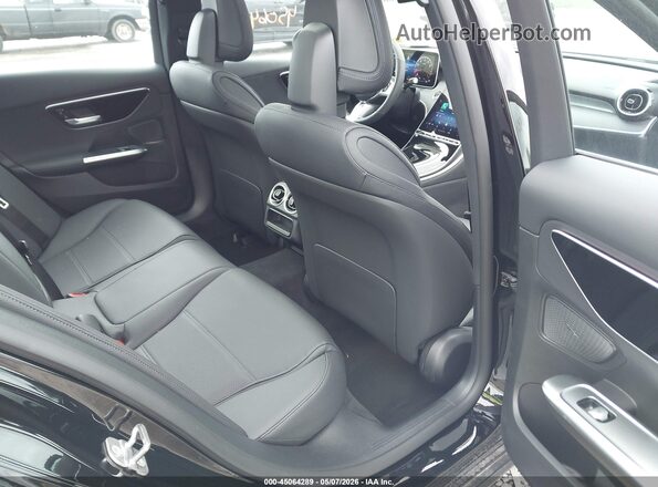 W1KAF4HB5SR287971 2025 MERCEDES-BENZ C-CLASS Black VIN კოდის სტიკერის ხედი