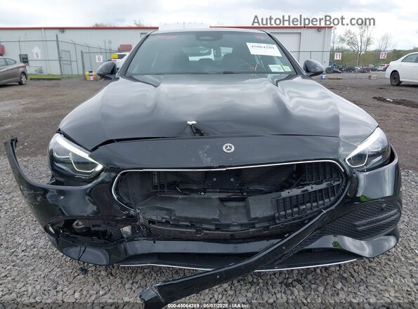 W1KAF4HB5SR287971 2025 MERCEDES-BENZ C-CLASS Black წინა ხედი