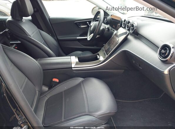 W1KAF4HB6NR012291 2022 MERCEDES-BENZ C-CLASS Black Vista interior delantera