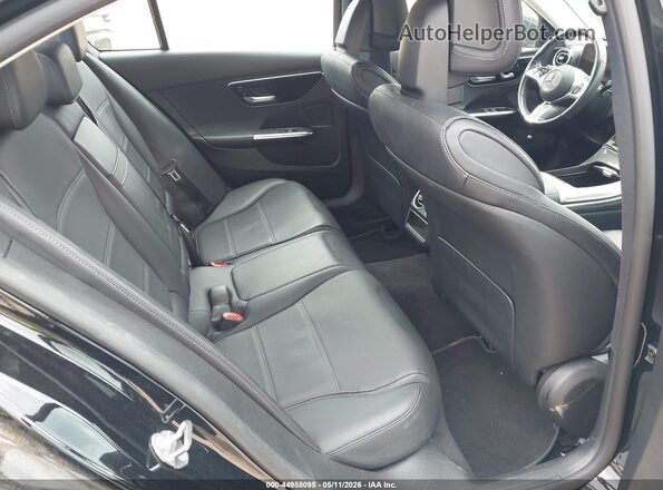 W1KAF4HB6NR012291 2022 MERCEDES-BENZ C-CLASS Black Vista de la etiqueta del VIN