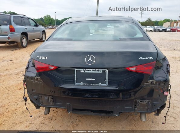 W1KAF4HB6NR012291 2022 MERCEDES-BENZ C-CLASS Black 