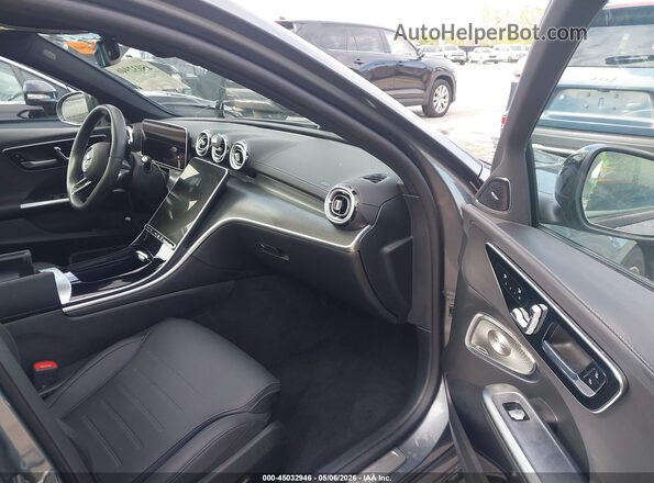W1KAF4HB6SR245003 2025 MERCEDES-BENZ C-CLASS Gray Vista interior delantera