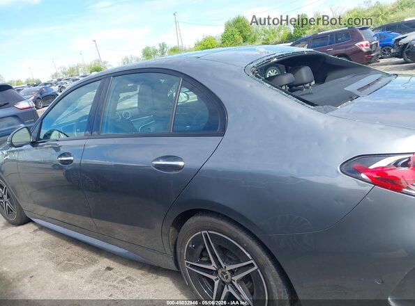 W1KAF4HB6SR245003 2025 MERCEDES-BENZ C-CLASS Gray Vista interior de 360 grados