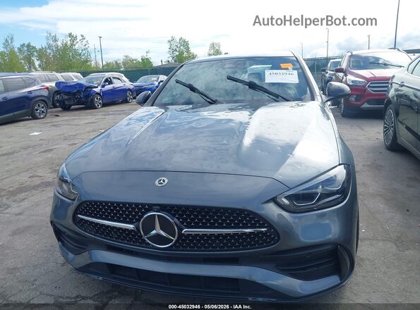 W1KAF4HB6SR245003 2025 MERCEDES-BENZ C-CLASS Gray Vista del cuadro de instrumentos