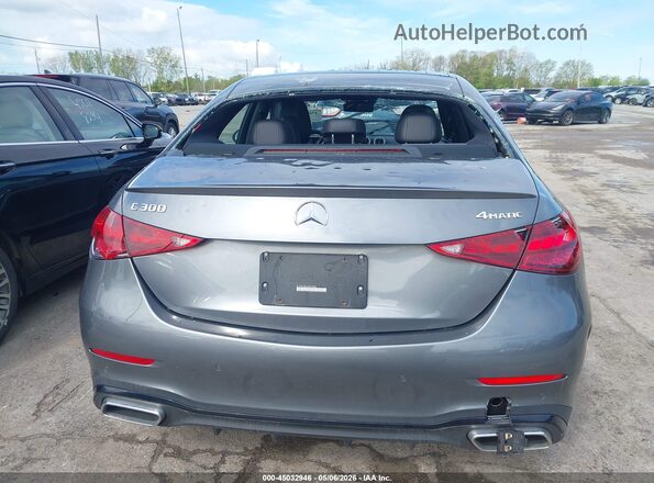 W1KAF4HB6SR245003 2025 MERCEDES-BENZ C-CLASS Gray 