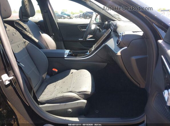 W1KAF4HB6SR256566 2025 MERCEDES-BENZ C-CLASS Black Вид салону спереду