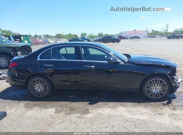 W1KAF4HB6SR256566 2025 MERCEDES-BENZ C-CLASS Black Панорамний вид салону 360°