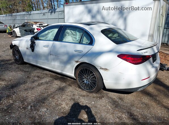 W1KAF4HB6SR292600 2025 MERCEDES-BENZ C-CLASS Белый Задняя левая четверть