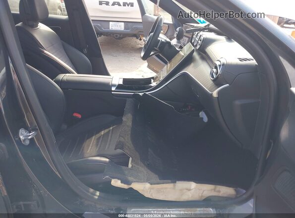 W1KAF4HB7NR044943 2022 MERCEDES-BENZ C-CLASS Black Widok wnętrza z przodu