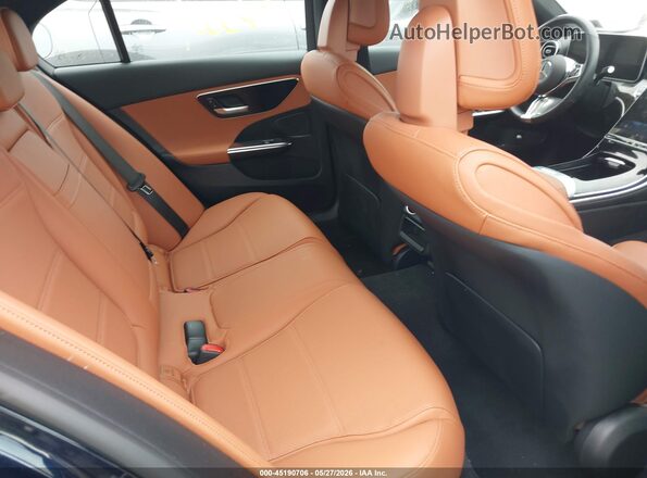 W1KAF4HB8NR061055 2022 MERCEDES-BENZ C-CLASS Blue VIN კოდის სტიკერის ხედი