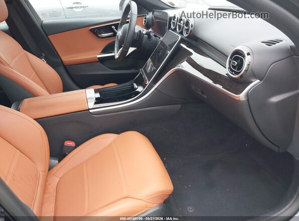 W1KAF4HB8NR061055 2022 MERCEDES-BENZ C-CLASS Blue წინა სალონის ხედი