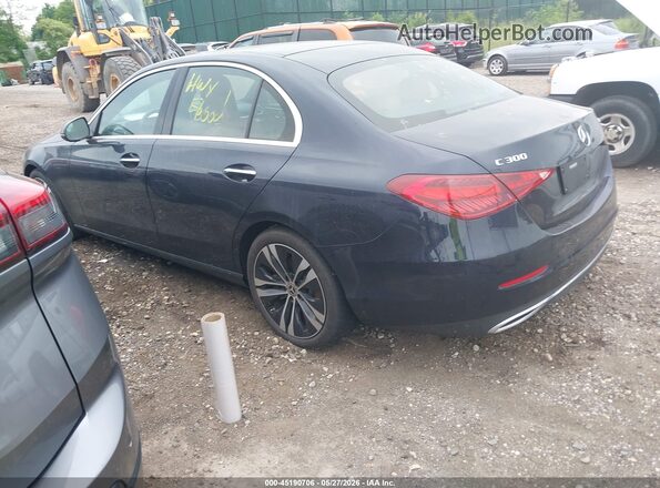 W1KAF4HB8NR061055 2022 MERCEDES-BENZ C-CLASS Blue უკანა მარცხენა