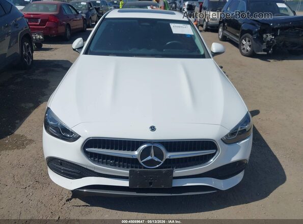 W1KAF4HB9PR149762 2023 MERCEDES-BENZ C-CLASS White Widok wnętrza z tyłu