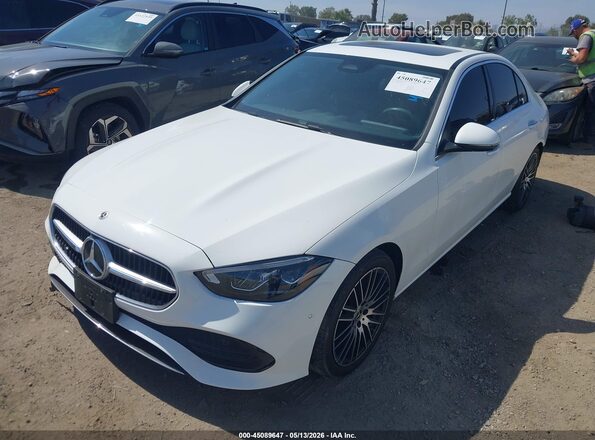 W1KAF4HB9PR149762 2023 MERCEDES-BENZ C-CLASS White Przód lewy