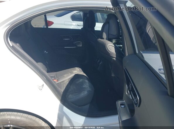 W1KAF4HB9PR149762 2023 MERCEDES-BENZ C-CLASS White Widok naklejki z numerem VIN