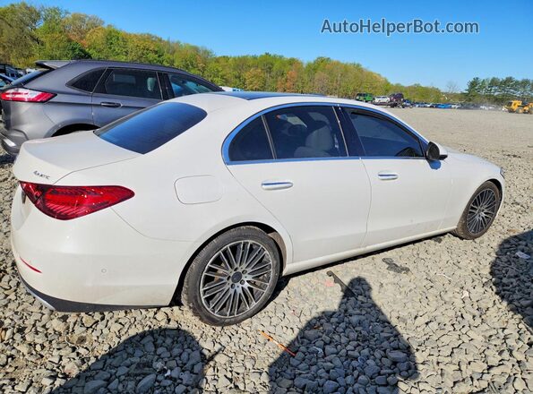 W1KAF4HBXNR046864 2022 MERCEDES-BENZ C White უკანა მარჯვენა
