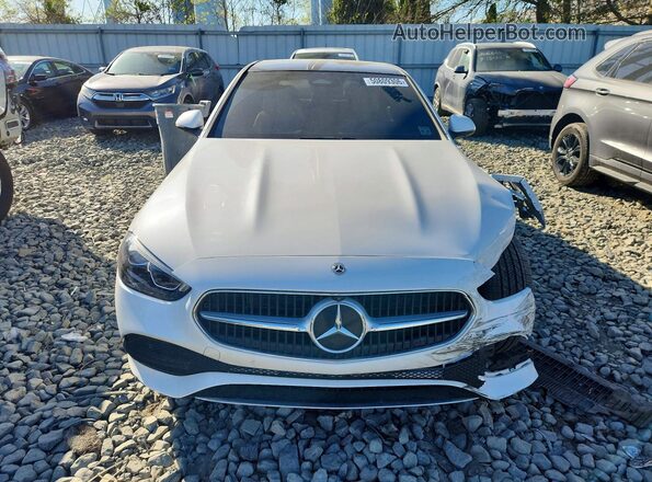 W1KAF4HBXNR046864 2022 MERCEDES-BENZ C White წინა ხედი