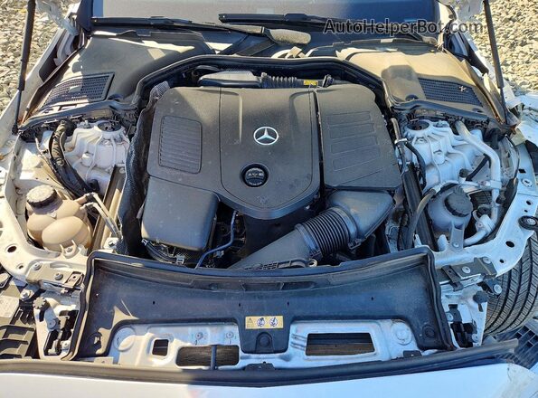 W1KAF4HBXNR046864 2022 MERCEDES-BENZ C White უკანა სალონის ხედი
